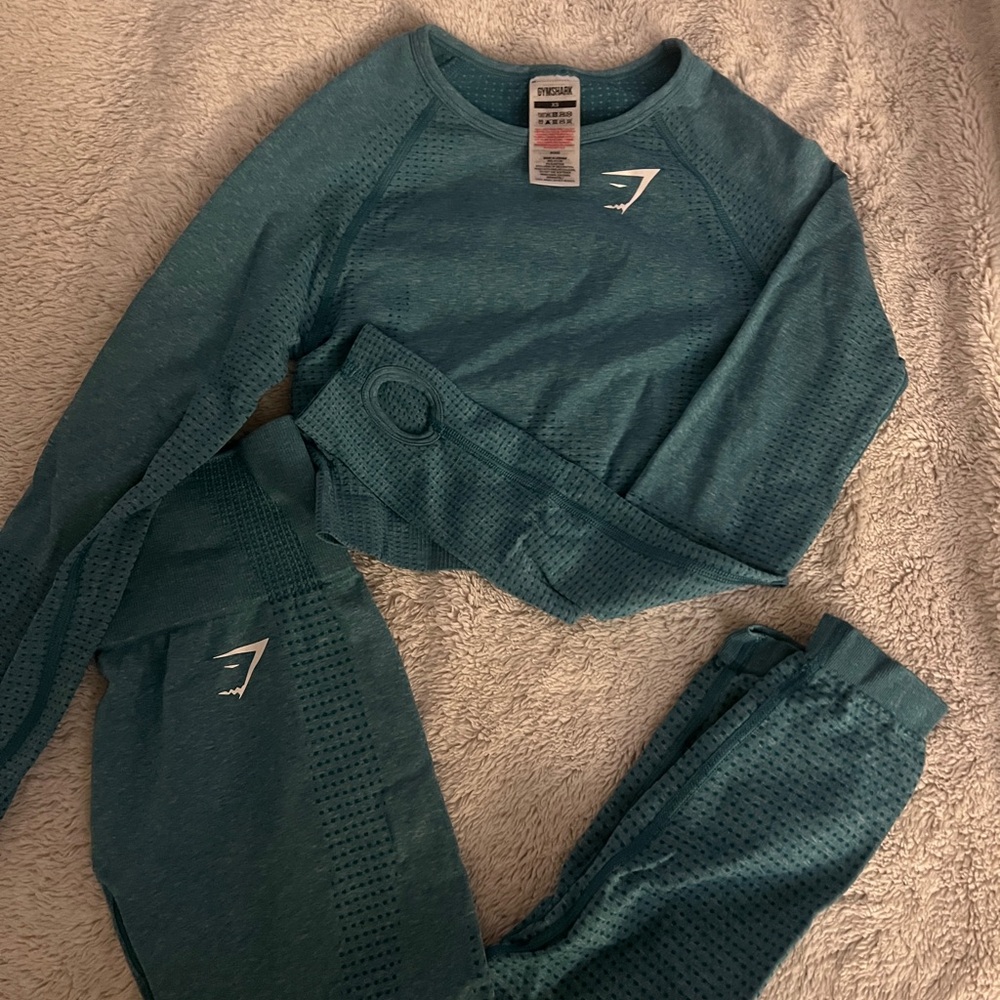 gymshark set size xs